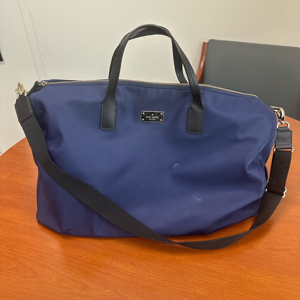 Kate Spade Filipa Travel Duffle Bag in Blue